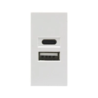 USB A USB C 10,5 W lādētājs